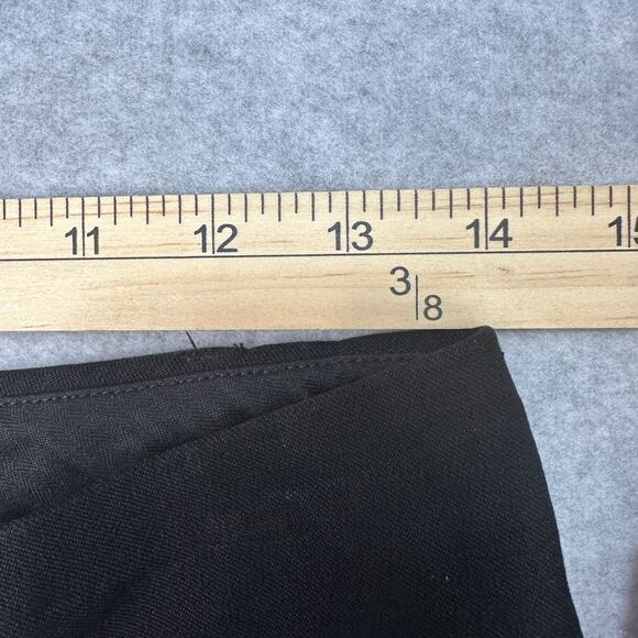 Banana Republic Pants WMNS 2 Mid-Rise Jackson Fit Black Slim Ankle Vented Hem - Picture 9 of 12